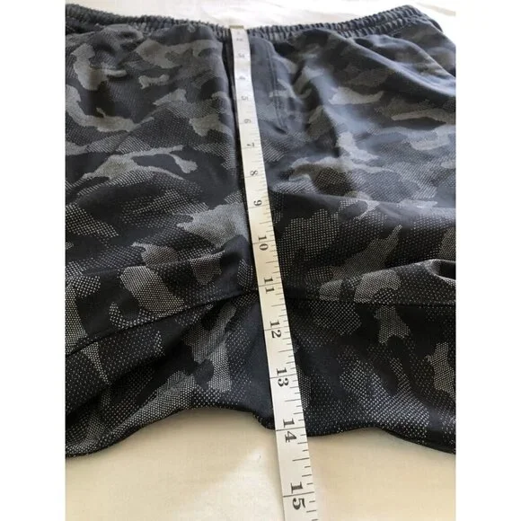 Lululemon Men's Pace Breaker Lined 9" Short M Black Camo Running Athleisure Gym - Picture 8 of 10